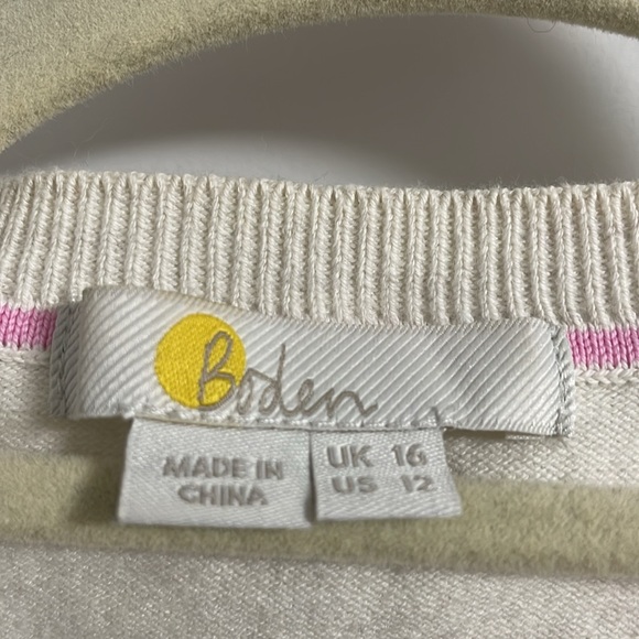 Boden embroidery cardigan sz 12 - Picture 3 of 8